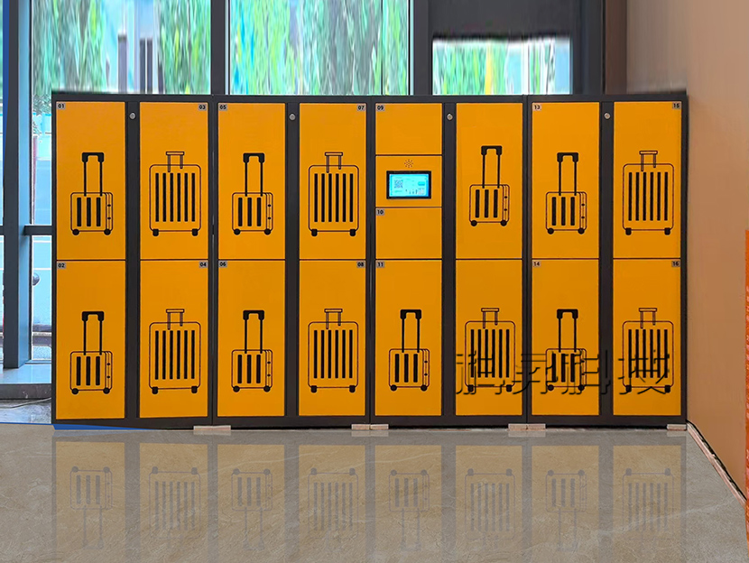 遼寧大連酒店大堂智能行李寄存柜